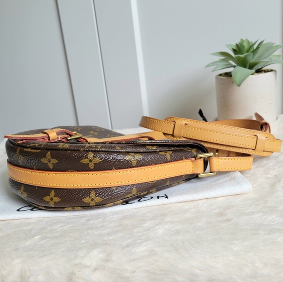 💕BEAUTIFUL Very Rare Louis Vuitton Monogram Canvas Chantilly MM NEW MODEL - Picture 10 of 16